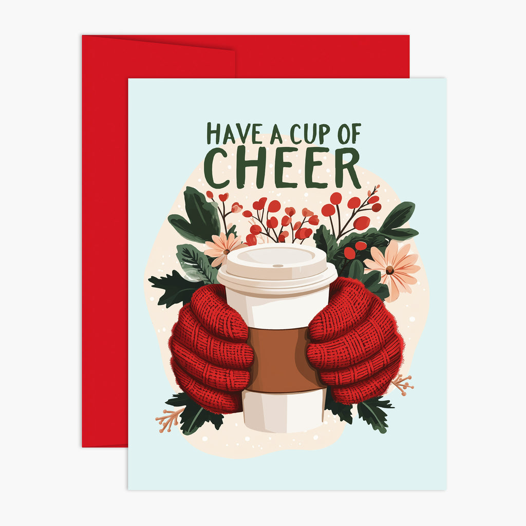 Cup of Cheer Holiday Gift Card Holder