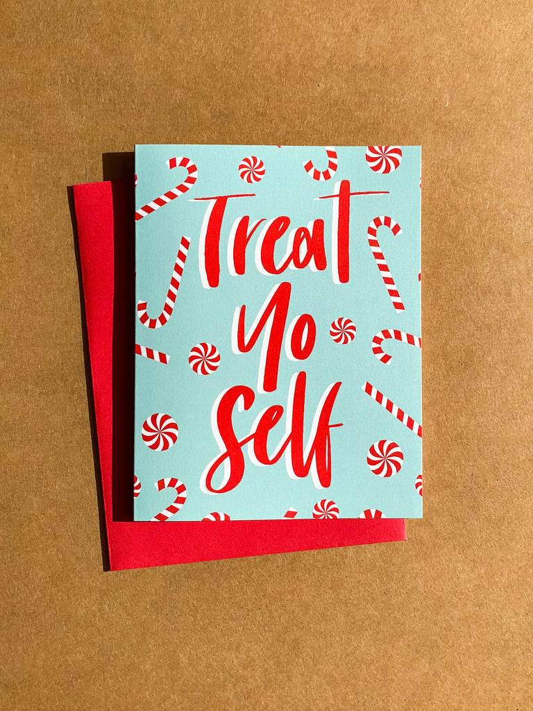 Treat Yo Self Holiday Gift Card Holder
