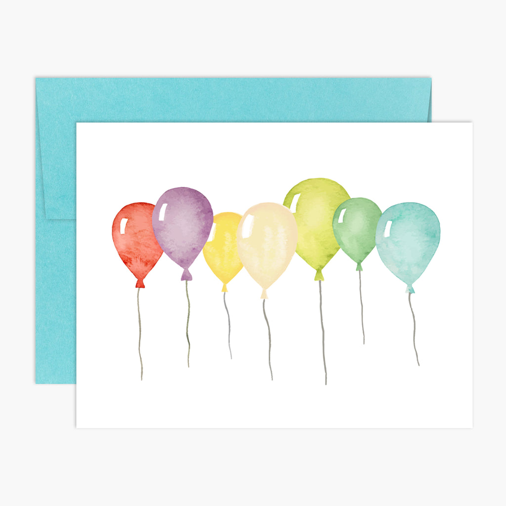 Balloon Party! Celebration Card