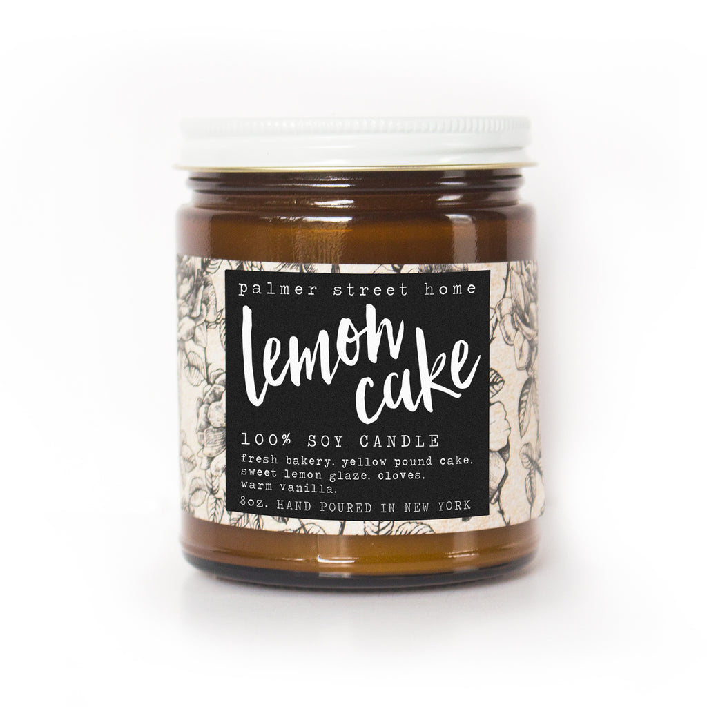 Lemon Cake - Fine Soy Candle - 8oz